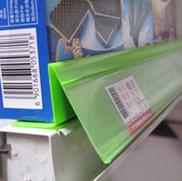 Glass Wood Shelf Edge Grip Strip Shelf Mounting Data Strip Price Talker Shelf Top Label Holder Sign Display Clip