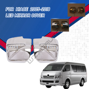 WZXD 2005 2010 2018 Moving LED Side <b>Door</b> Mirror Covers With Sequential <b>Light</b> for Hiace - Product Image 3