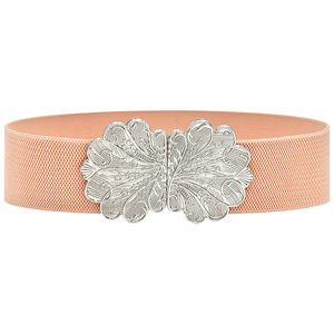 <span class=keywords><strong>Ceinture</strong></span> <span class=keywords><strong>large</strong></span> élastique et extensible en alliage, style européen et américain, avec boucle carrée, pour femmes, idéale pour manteaux, robes et costumes - Product Image 5