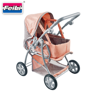 Poussette pour poupée Dollri Starri 2024, poussette combinée pour poupée avec barre de guidon réglable, jouets pour poussette