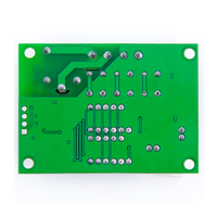KUNOGSHUN XH-W1219 Merah+Hijau Layar Ganda Termostat Panas Dingin Saklar Pengatur Suhu Termometer Kontrol Termo Modul Sensor NTC
