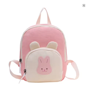 Zainetto per la scuola materna coreano con orsetto dei cartoni animati, regolabile, in nylon, per bambini e bambine, adatto a tutte le stagioni - Product Image 1
