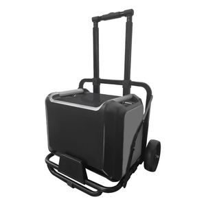 Conteneur à rouleaux pliable en aluminium OEM personnalisé Remorque à batterie nouvelle énergie Chariot électrique mobile pour la maison et le camping en plein air - Product Image 6
