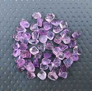 Haute Qualité AAA Grade 50 Pièces Naturel Rose Améthyste Gemme 8mm Handcut Lâche Brut Non Traité pour la Fabrication de Haute Joaillerie en Gros - Product Image 3