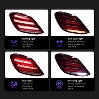 Feux arrière de style automobile pour Benz W205, feux arrière LED C180 C200 C300, signal dynamique DRL, feux stop arrière, accessoires automobiles