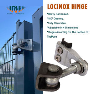 Clôture de jardin de haute qualité, écologique, porte en métal, <span class=keywords><strong>poteau</strong></span> OEM, double porte, étanche, galvanisé, revêtement en PVC, sécurité, revêtement en poudre - Product Image 3