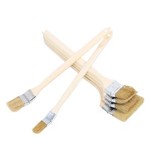 Pinceau à poils longs avec manche en bois pour le traitement des murs, brosses de nettoyage pour radiateurs - Product Image 2