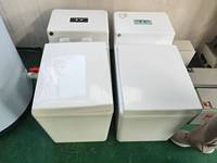 Toilette biodégradable domestique, toilette à compostage intelligente à séparation sèche et humide