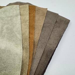 Commercio all'ingrosso morbido camoscio in <span class=keywords><strong>ecopelle</strong></span> sintetica PU materiale vinilico accessori impermeabili per l'artigianato <span class=keywords><strong>borse</strong></span> da viaggio per mobili - Product Image 4