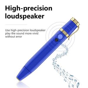 Stylo-téléphone portable BM111 <span class=keywords><strong>3</strong></span>-en-1 avec ventilateur, double SIM, Bluetooth, enregistreur vocal, fonction de voix magique, style stylo, original - Product Image 4