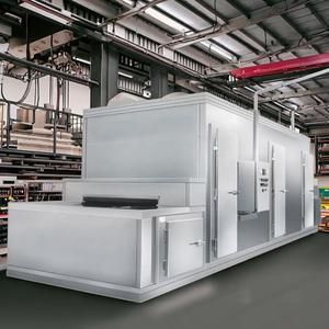 เครื่องเขย่าปลาเครื่องแช่แข็งแบบจานด่วนตู้แช่แข็งแบบอุโมงค์เชิงพาณิชย์ผลผลิตสูงความจุกิโลกรัม/ชั่วโมง200 - Product Image 1