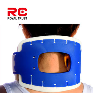 Collier <span class=keywords><strong>cervical</strong></span> à domicile et à l'hôpital compatible avec les rayons X/IRM/CT, support respirant réglable pour l'immobilisation et la thérapie de la colonne vertébrale - Product Image 5