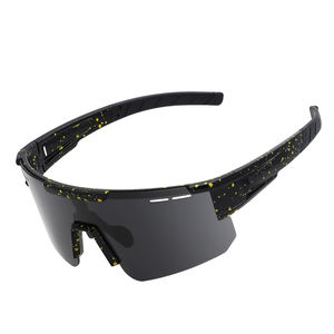 UV400 lunettes <span class=keywords><strong>de</strong></span> soleil <span class=keywords><strong>de</strong></span> cyclisme à impact élevé pour adultes <span class=keywords><strong>armée</strong></span> vert PC violet bleu gris miroirs Sport lunettes <span class=keywords><strong>de</strong></span> soleil d'extérieur étui inclus - Product Image 4