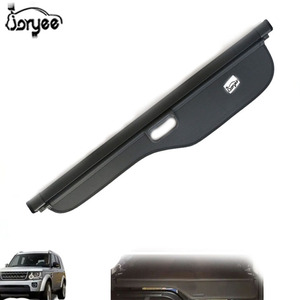 Estante de paquete de maletero para Land <span class=keywords><strong>Rover</strong></span> Discovery 4 2005-2015 piezas de carga de maletero equipaje cortina de privacidad asiento trasero divisor Interior sombra - Product Image 1