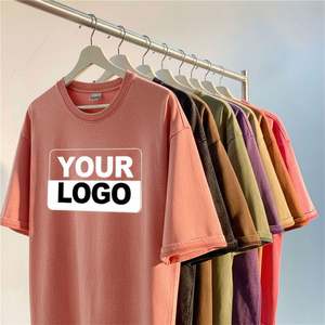 T-shirt vierge 100 % coton de haute qualité, coupe classique, design épaules tombantes, écologique, respirant, personnalisable pour homme - Product Image 5