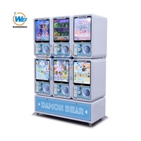 Distributeur de capsules Gacha WANGERBAO, mini machine à affiches ou jouets en métal, distributeur de jouets