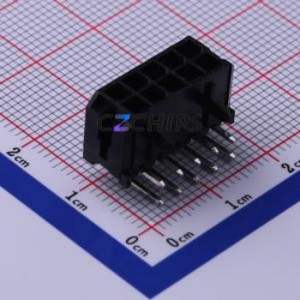 M3025R-2x5P Wire-to-Board Pin Header Bent Lead Through Hole,P=3mm Connector 2x5P 3mm Right Angle Insert 10P - Product Image 1