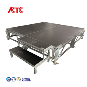Nền tảng sân khấu di động có thể điều chỉnh, nền tảng sân khấu sự kiện, sân khấu gấp di động lớn bằng nhôm trong nhà/ngoài trời - Product Image 2