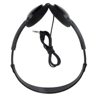 Headphone J&Y Wired On-Ear 3.5mm Stereo Dynamic Driver untuk Olahraga, Perjalanan, Warna Dapat Disesuaikan, Kabel Panjang 1.2M, Ponsel