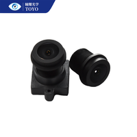 Objectif avant et arrière haute performance F2.4mm Apeture TTL 18.5mm 170 degrés DFOV pour la surveillance automobile