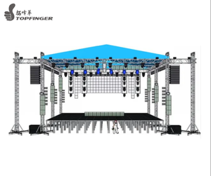 Triangle prix bon marché treillis de toit en aluminium - Product Image 1