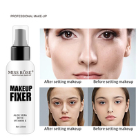 MISS ROSE Réglage du maquillage hydratant et durable de haute qualité et contrôle de l'huile Spray de réglage du maquillage clair 100ml