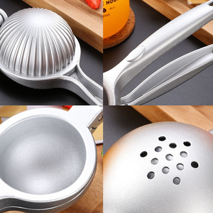 Presse-agrumes en alliage d'aluminium DSF18 716, 24 cm, outil manuel durable pour un usage domestique - Product Image 4