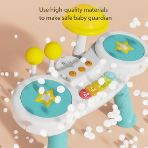 Huanger tambor juguete infantil educación temprana instrumento Musical electrónico <span class=keywords><strong>Jazz</strong></span> tambores <span class=keywords><strong>Piano</strong></span> multifuncional niños juguetes de tambor de plástico - Product Image 4