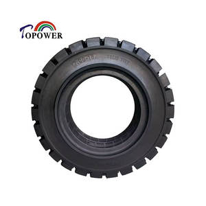 Neumáticos de Alta Calidad para Excavadora de 5 Toneladas, Llanta de Goma Sólida 28x9-15, Neumáticos para Montacargas Eléctricos - Product Image 1