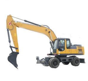 משלוח מהיר מחפר 21 טון XE210WB מחפר גלגלים נייד מכונות חפירה מובילות בתחום המותגים - Product Image 1
