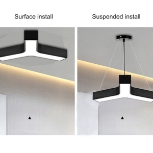 Innovative Iron Y Shape Chandelier LED Pendant <b>Light</b> Gym Shopping Mall Supermarket <b>Ceiling</b> <b>Lights</b> - Product Image 3