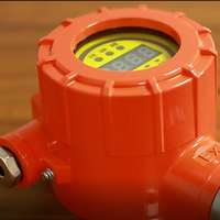 Détecteur d'alarme de niveau de gaz dangereux H2S et ammoniac, transformateur Z-Wave mural industriel fixe avec panneau pour élevage de poulets