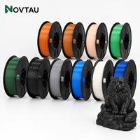 Filament d'impression 3D Novtau PETG FDM 1,75 mm, bobine de 1 kg, plastique, consommables pour imprimantes 3D et modèles créatifs