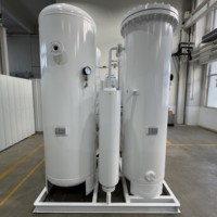 Concentrateur d'oxygène PSA disponible en OEM, moteur PLC pour l'aquaculture et l'élevage de poissons, roulement moteur ISO 20Nm3/h 220/380V 93%-99.6%