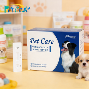 Kit de <span class=keywords><strong>test</strong></span> rapide réutilisable pour animaux de compagnie : Détection des virus CDV et Parvo chez les chiens – Bandelettes de diagnostic vétérinaire pour cliniques vétérinaires - Product Image 2