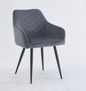 Hotel Restaurant High Density Foam Dining <strong>Chair</strong> Home Furniture <strong>Pine</strong> <strong>Kitchen</strong> <strong>Chairs</strong> High Level Modern Metal Leg Designer <strong>Chairs</strong> - Product Image 2