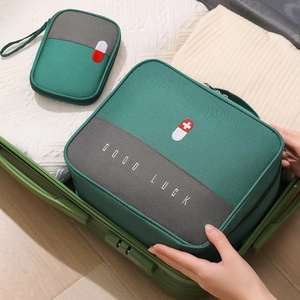 Equipaje de Ayuda de Emergencia con Panel Solar para Carga Rápida Incluye Kit de Primeros Auxilios de Emergencia Aprobado para Cabina - Product Image 3