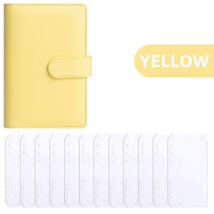2026 Customized Cash Envelope Expense Sheet <b>Pink</b> Planner Notebooks A6 Budget Binder - Product Image 4