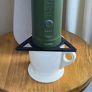 Outin Portable Espresso Machine Tripod Stand <b>Black</b> <b>PLA</b> Material For Outin Nano And Smaller Models - Product Image 3