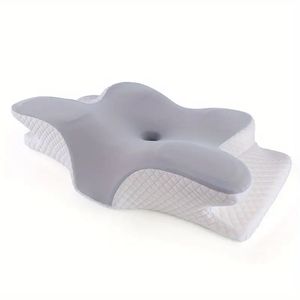 Almohada Ergonómica de Espuma Viscoelástica Económica con Contorno Cervical, Almohadas Ortopédicas para Dormir - Product Image 1