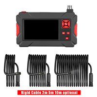 P30 Dual Cam 5.5mm Handhold Screen Caméra endoscope portable 4.3 pouces Endoscope portatif industriel 2.0MP Pipe Inspection Camer
