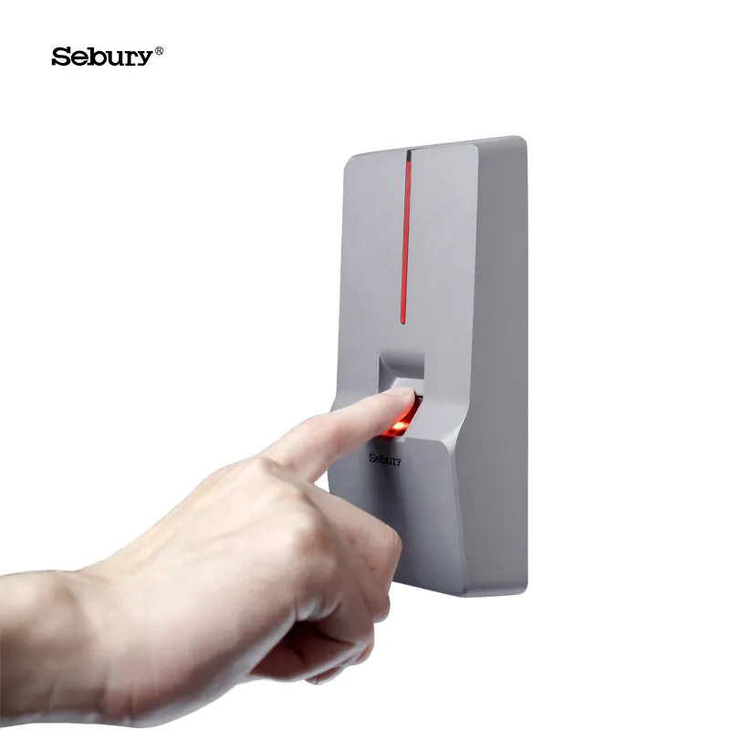 sebury office use Metal Biometric Fingerprint Access Control System Fingerprint Reader With Card Swiping