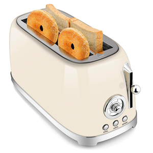 New Retro Breakfast Sets Home Appliance Stainless Steel Electric Kettle and Toaster Set - Product Image 1