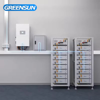 Batterie LiFePO4 haute tension Deye BOS-G Pro avec HMI visuel, extensible de 30 à 900 kWh pour stockage solaire commercial