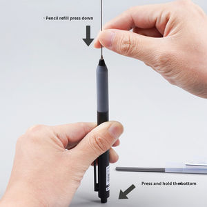 ดินสอกดอัตโนมัติ X0223-<span class=keywords><strong>2</strong></span> ขนาด 0.5 มม./0.7 มม. สำหรับนักเรียนสอบ ดินสอสอบมาตรฐาน อุปกรณ์การเรียนสำหรับเขียน - Product Image 5