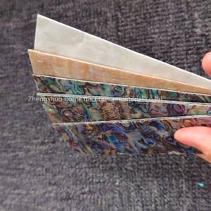 Fournisseur direct d'usine Coquillages naturels 140*40*3 MM Abalone & Nacre blanche Blancs pour meubles Plateau de table Incrustation de guitare - Product Image 4