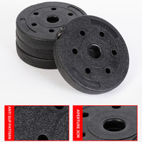 Ensemble de poids de gymnastique à domicile personnalisable haltères réglables pour inventaire de fitness équipement de fitness
