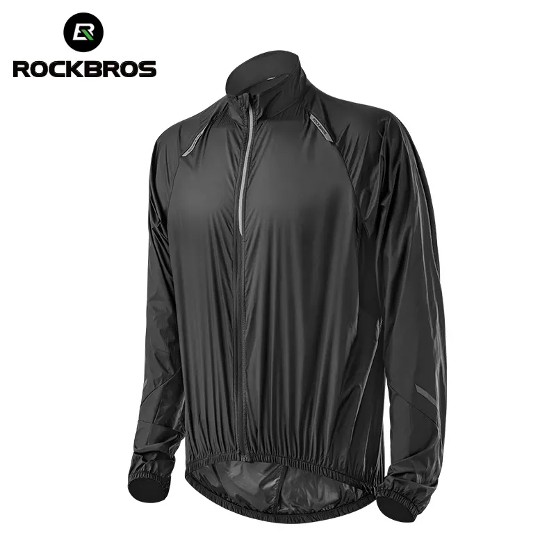 ROCKBROS Road Bike Desgaste Bicicleta mens Ciclismo Vestuário Set Unisex Outdoor Leve Respirável Blusão Jaquetas Vestuário