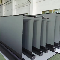 Pantalla de proyector motorizada de elevación de suelo eléctrico de 84-150 pulgadas TELON Pantalla de proyector de elevación de suelo T-Prism SBSP