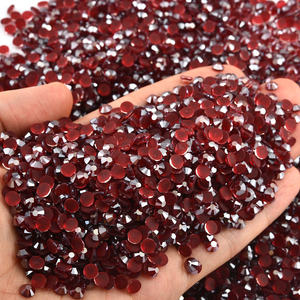 BOBOHOO新款发光MS颜色发光水钻水晶石玻璃平背水钻服装连衣裙指甲DIY - Product Image 4